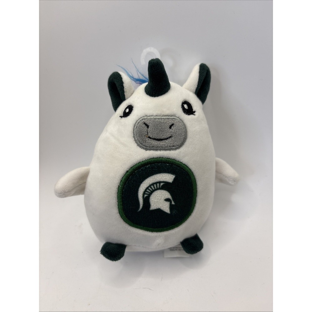 FOCO Michigan State University‎ NCAA Unicorn Small Hanging Plush Stuffed Animal
